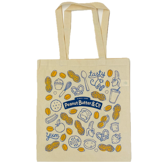 World of Peanut Butter & Co Cotton Tote Bag