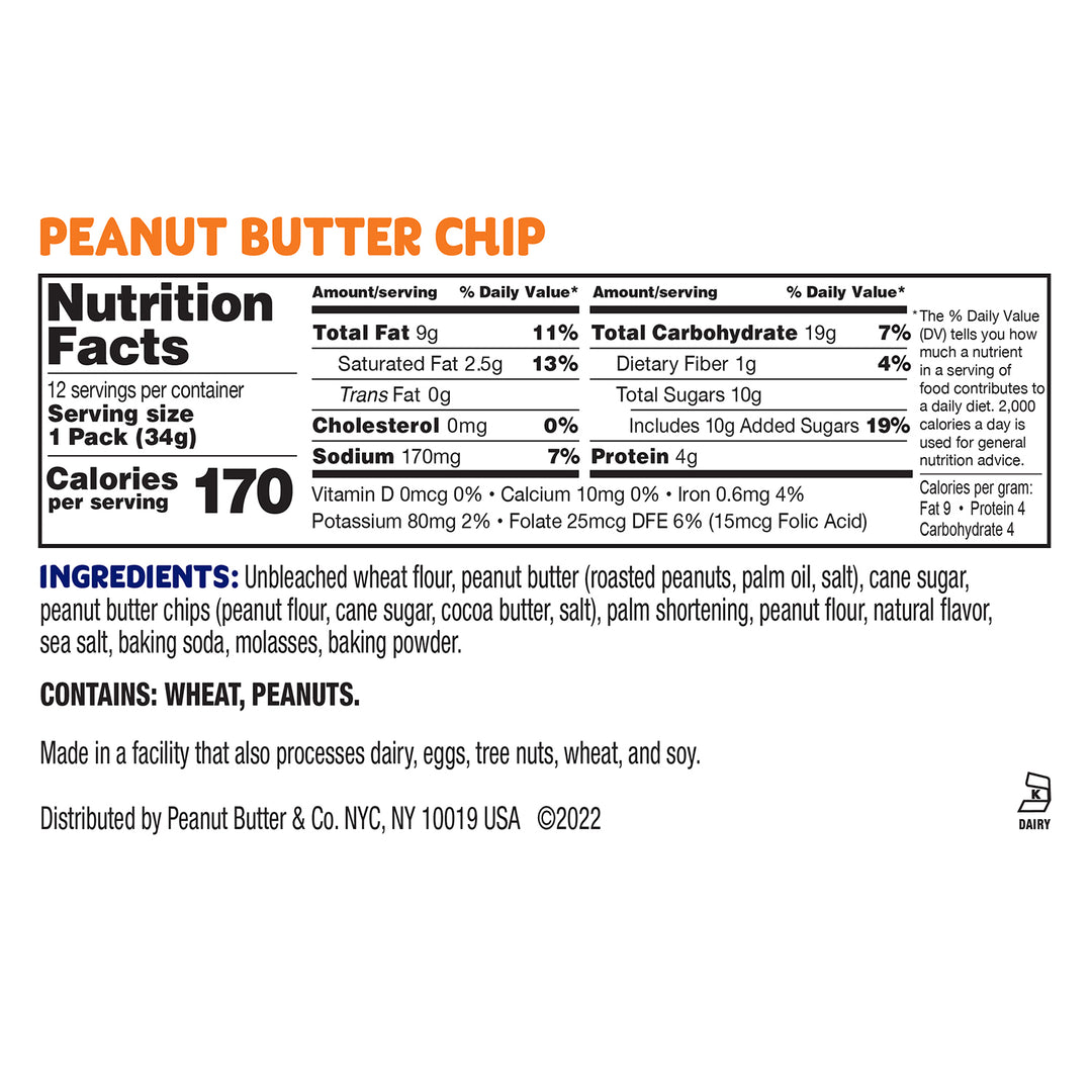 Peanut Butter Chip & Maple Almond Butter Cookies Variety Pack